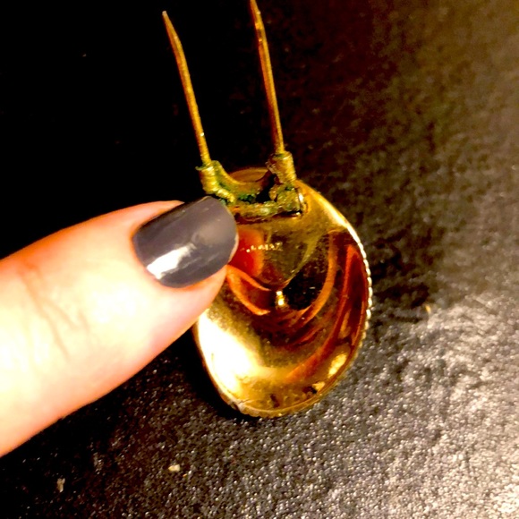 Jomaz pearl and crystals/Diamond pave brooch/pin - Picture 6 of 6